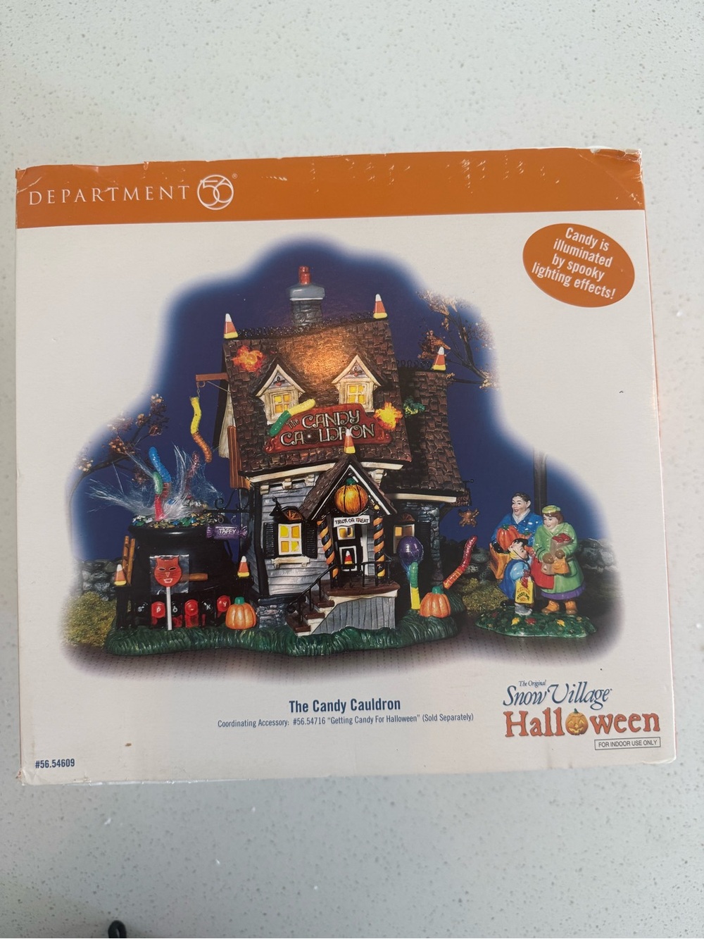 Department 56 Halloween Candy Cauldron
